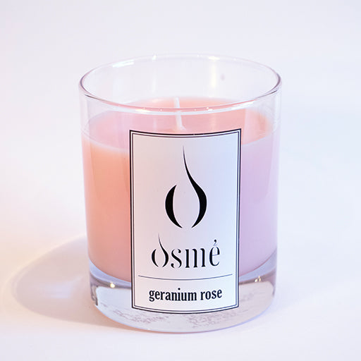 Welcome to our latest scent - Geranium Rose